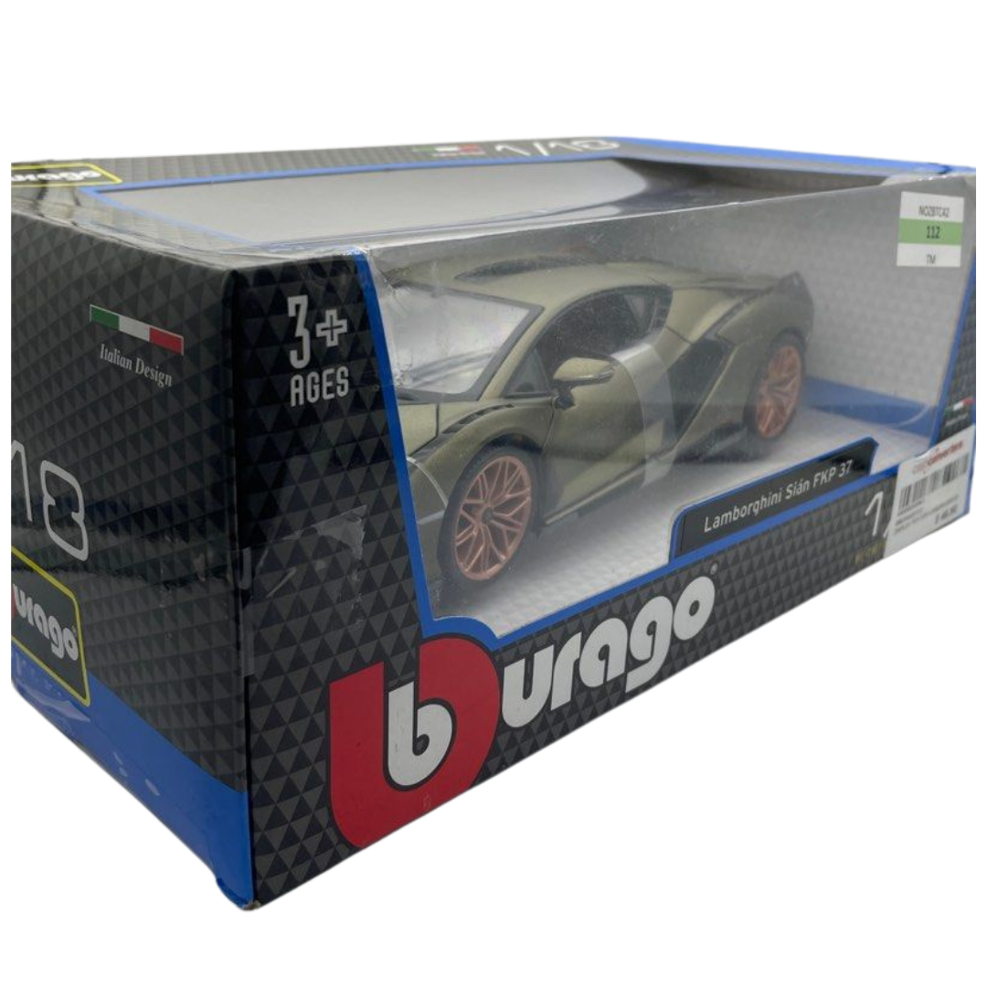 Bburago 1:18 Lamborghini Sián FKP37 - Green