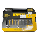 DEWALT Impact Socket Set, SAE, 1/2-Inch, 10-Piece (DW22812)