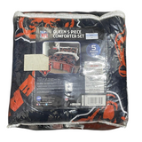 Northwest Officially Licensed NFL Chicago Bears Queen Bedding Set, 86" x 86", Navy