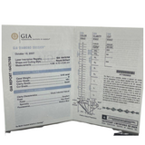 750 White Gold Diamond Ring (GIA Cert)