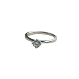 750 White Gold Diamond Ring (GIA Cert)