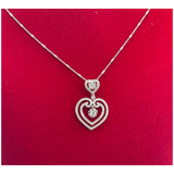 750 White Gold Diamond Necklace