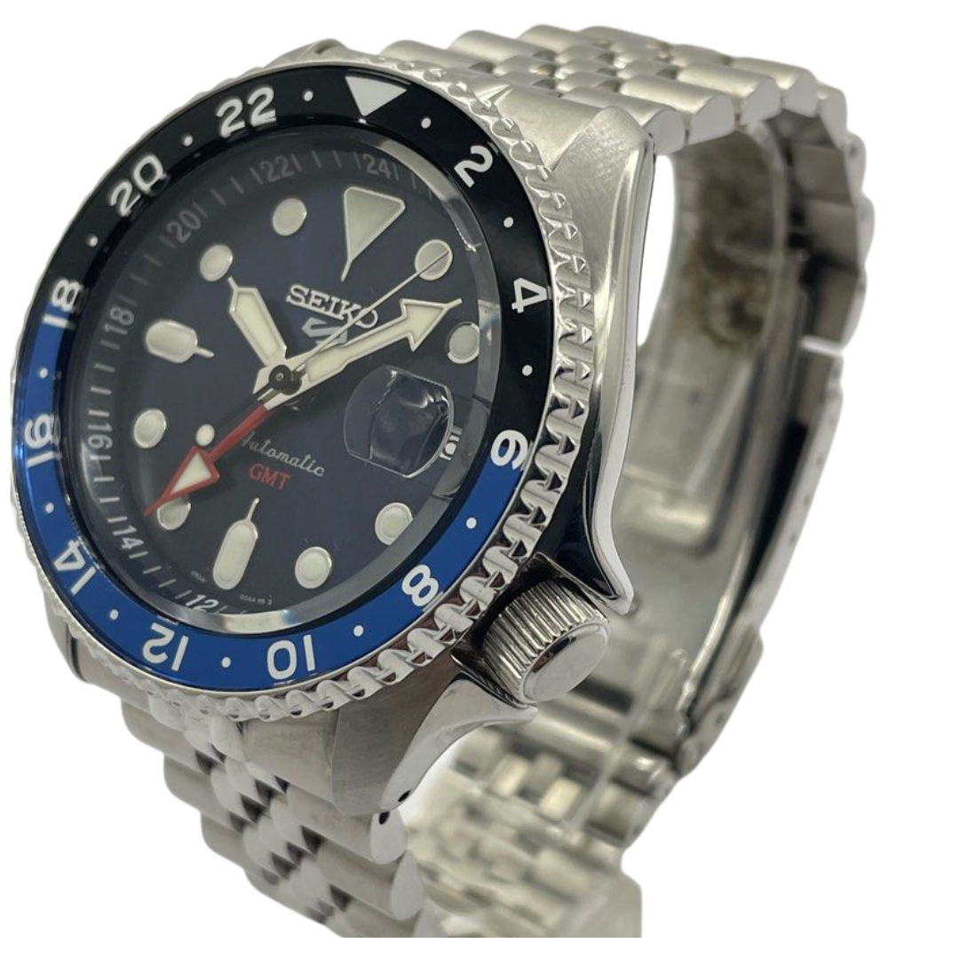 Seiko SSK003K1 42.5mm Automatic GMT Blue Dial Watch