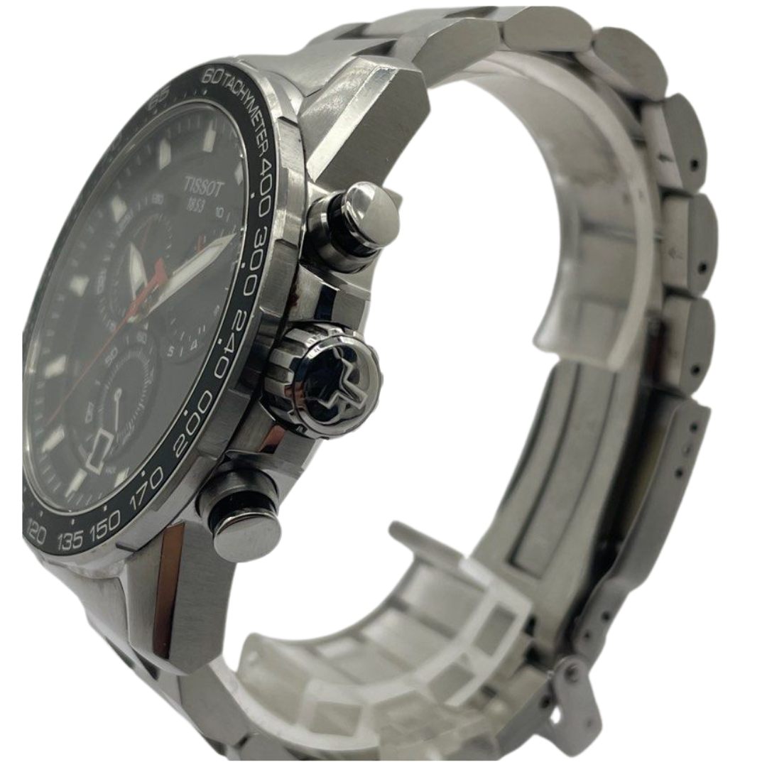 Tissot Supersport Chrono 45.5mm Quartz Black Dial Watch T124.617A