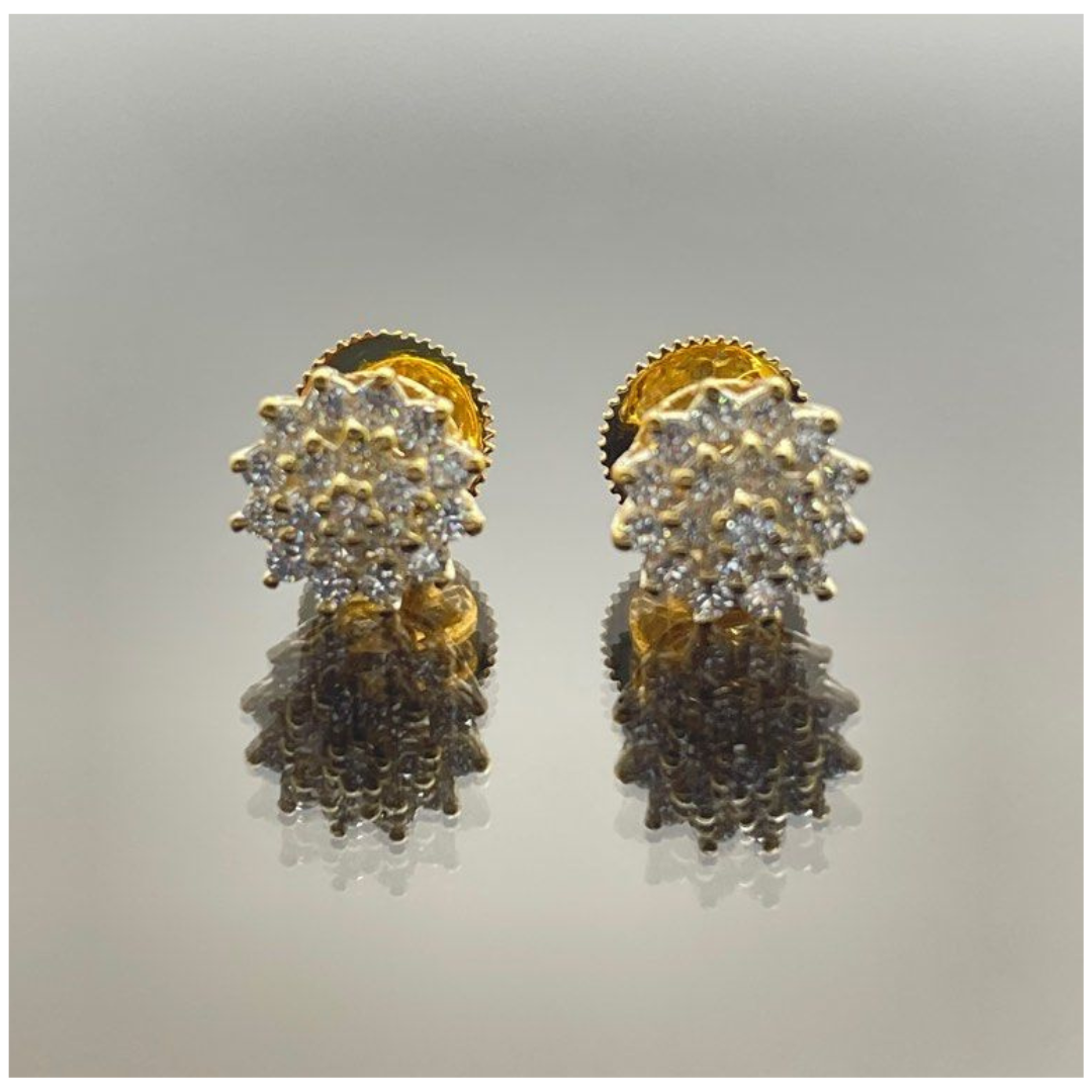 22K/916 Yellow Gold Earring