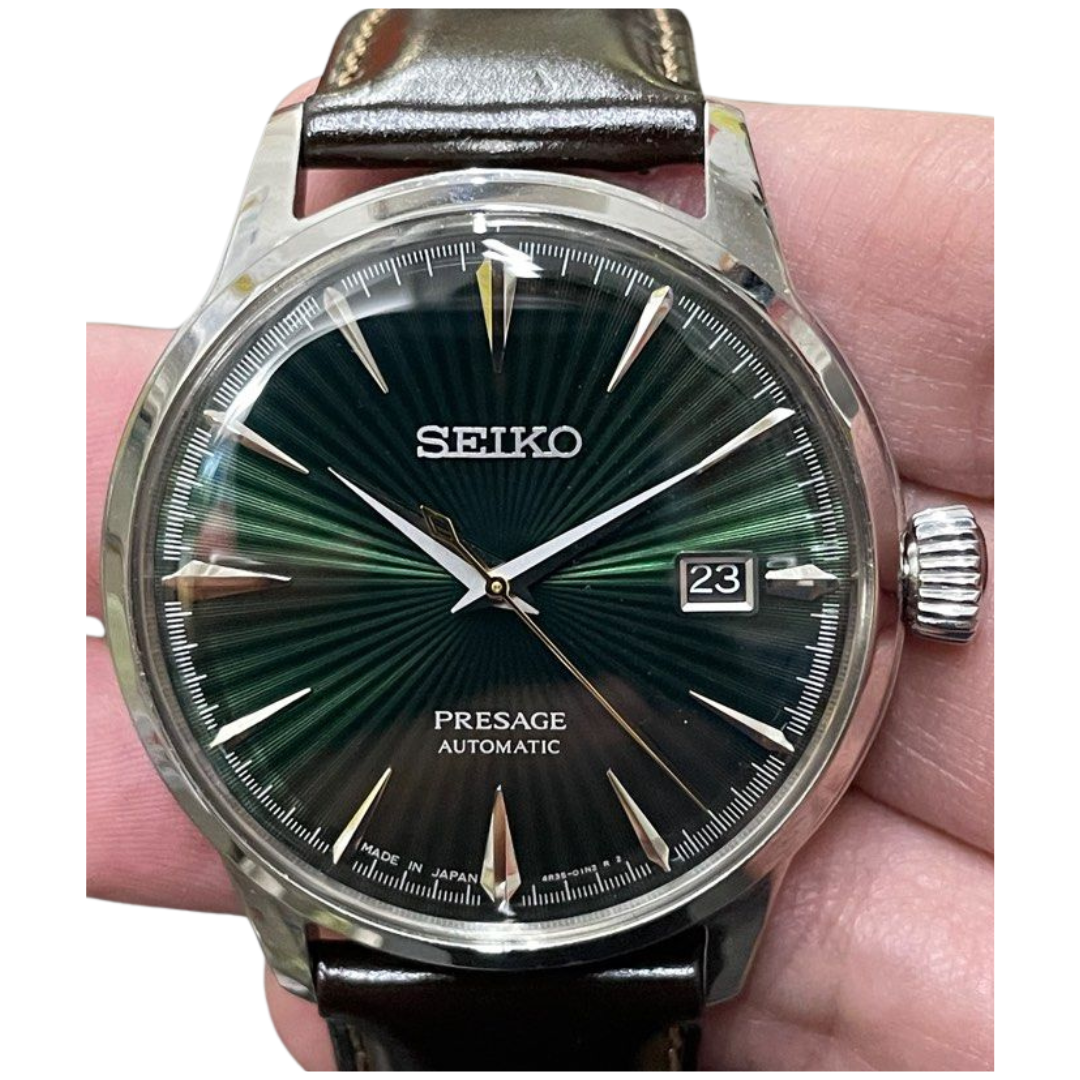 Seiko Presage SRPD37J1 40.5mm Automatic Green Dial Watch