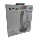 Sony WH-CH520 Wireless Bluetooth Headphones - up to 50 Hours Battery Life with Quick Charge, On-ear style - White