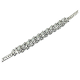 14K White Gold Diamond Bracelet