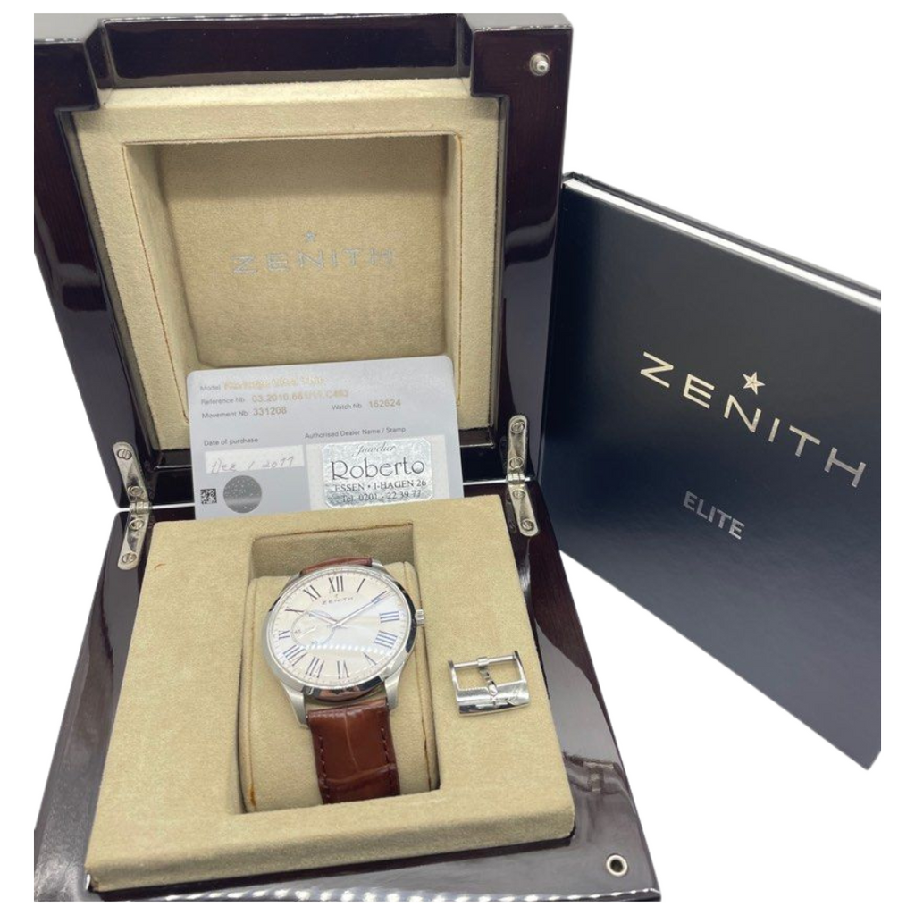 Zenith Heritage Ultra thin 40mm Automatic White Dial Watch