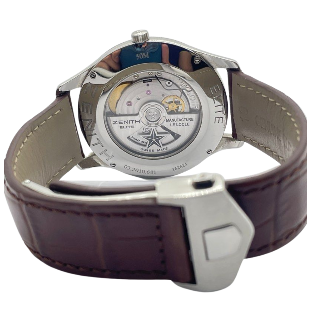 Zenith Heritage Ultra thin 40mm Automatic White Dial Watch