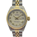Rolex Oyster Perpetual 6917 26mm Half Gold Automatic Watch