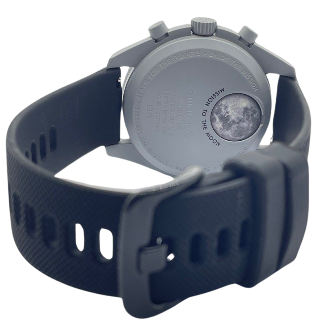 Omega x Swatch “Mission To The Moon” 42mm Quartz Chronograph Watch