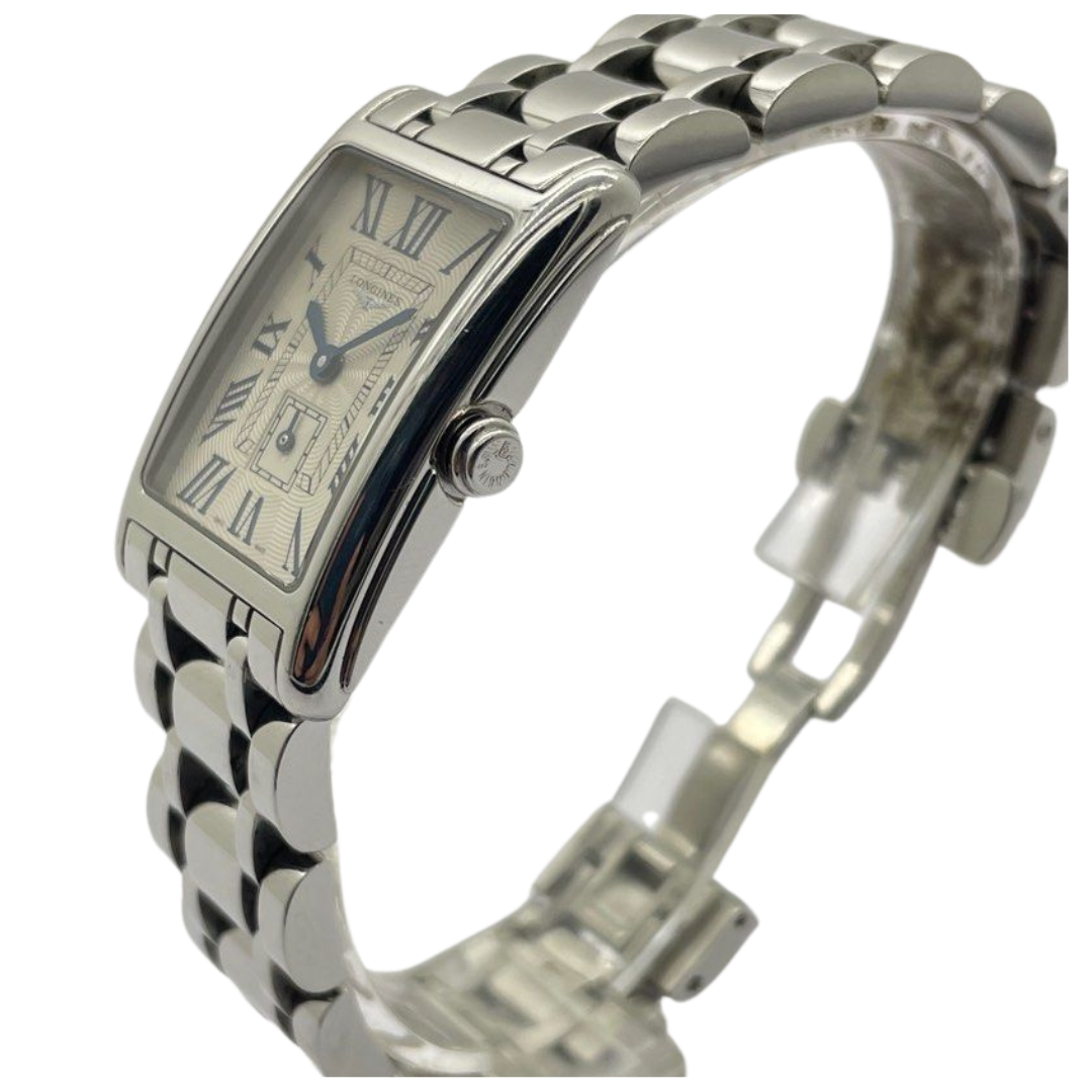 Longines DolceVita 20.8x32mm Quartz Silver Dial Stainless Steel Watch