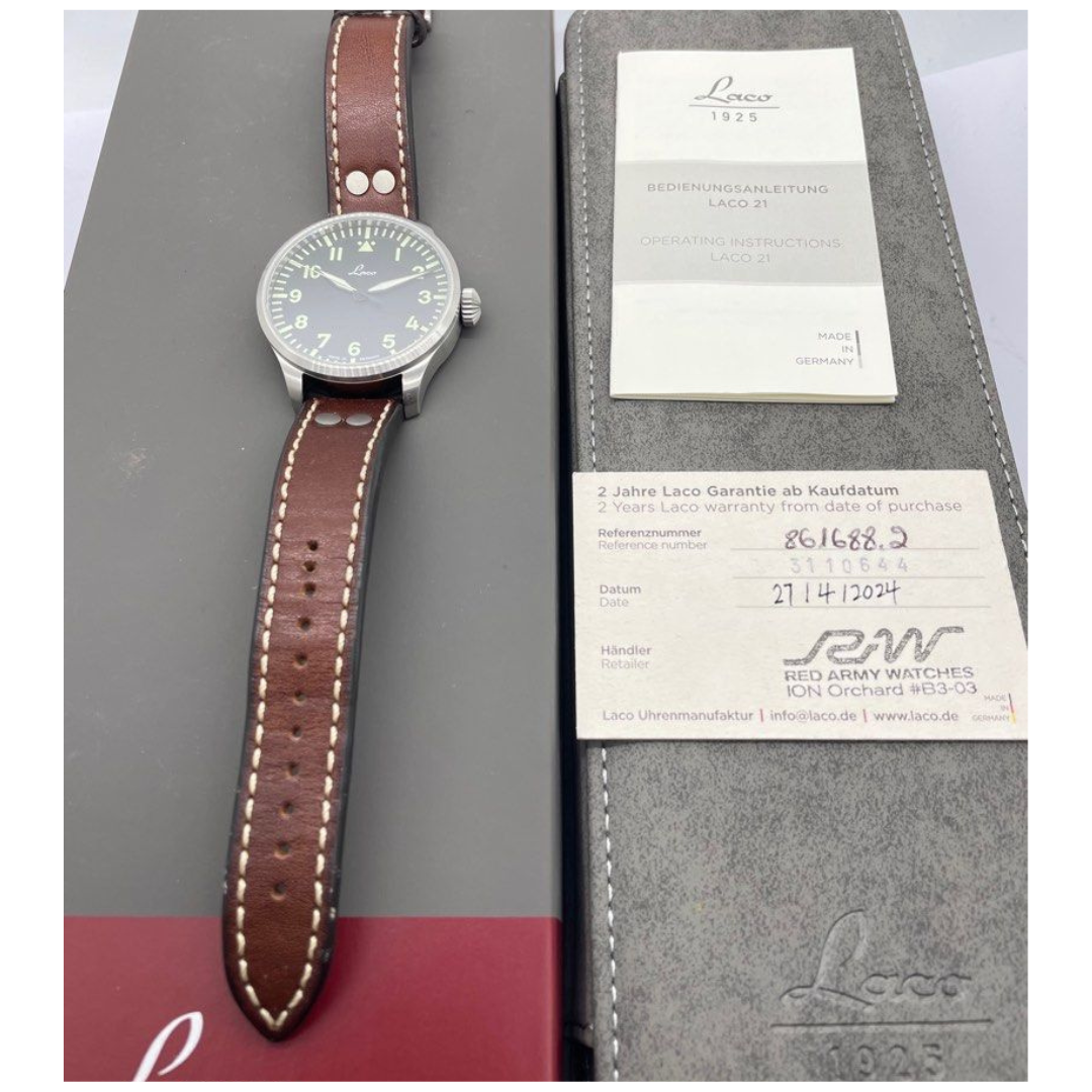 Laco Augsburg 42mm Automatic Watch 861688.2