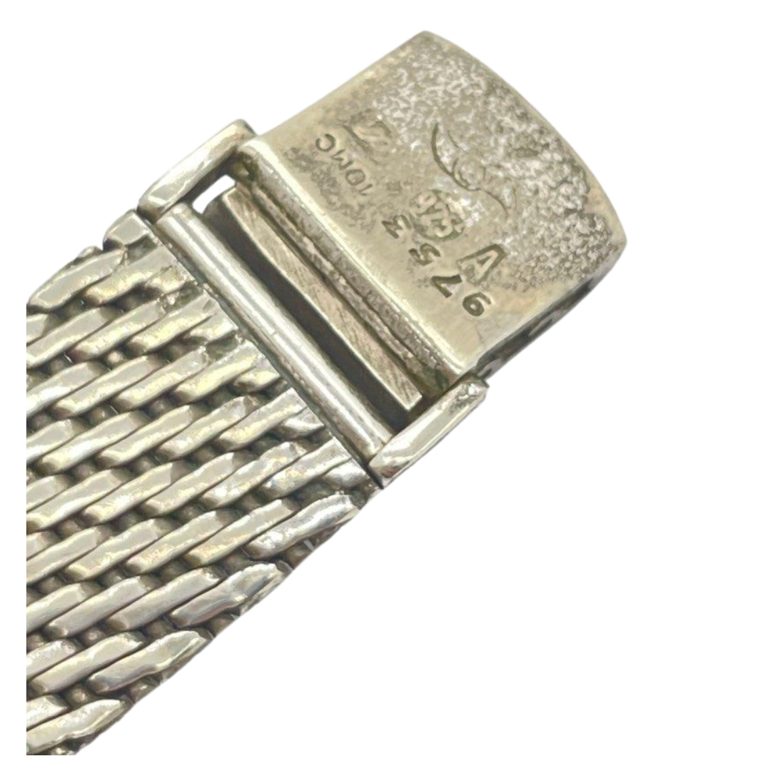 Girard Perregaux 925 Silver Gyromatic 34mm Watch