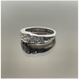 PT900 Diamond Ring