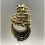 18K Yellow Gold Diamond Ring