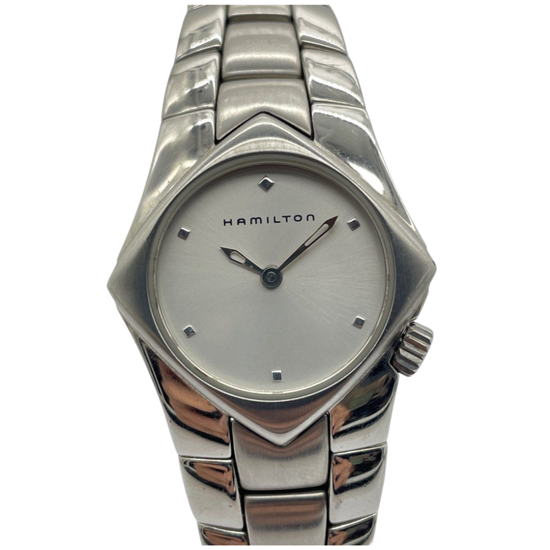 Hamilton 26mm Quartz Silver Dial Watch 6357