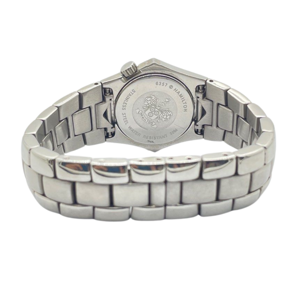 Hamilton 26mm Quartz Silver Dial Watch 6357