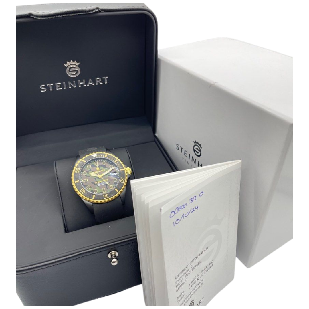 Steinhart Ocean 39 Black Military Camouflage 39mm Automatic Divers