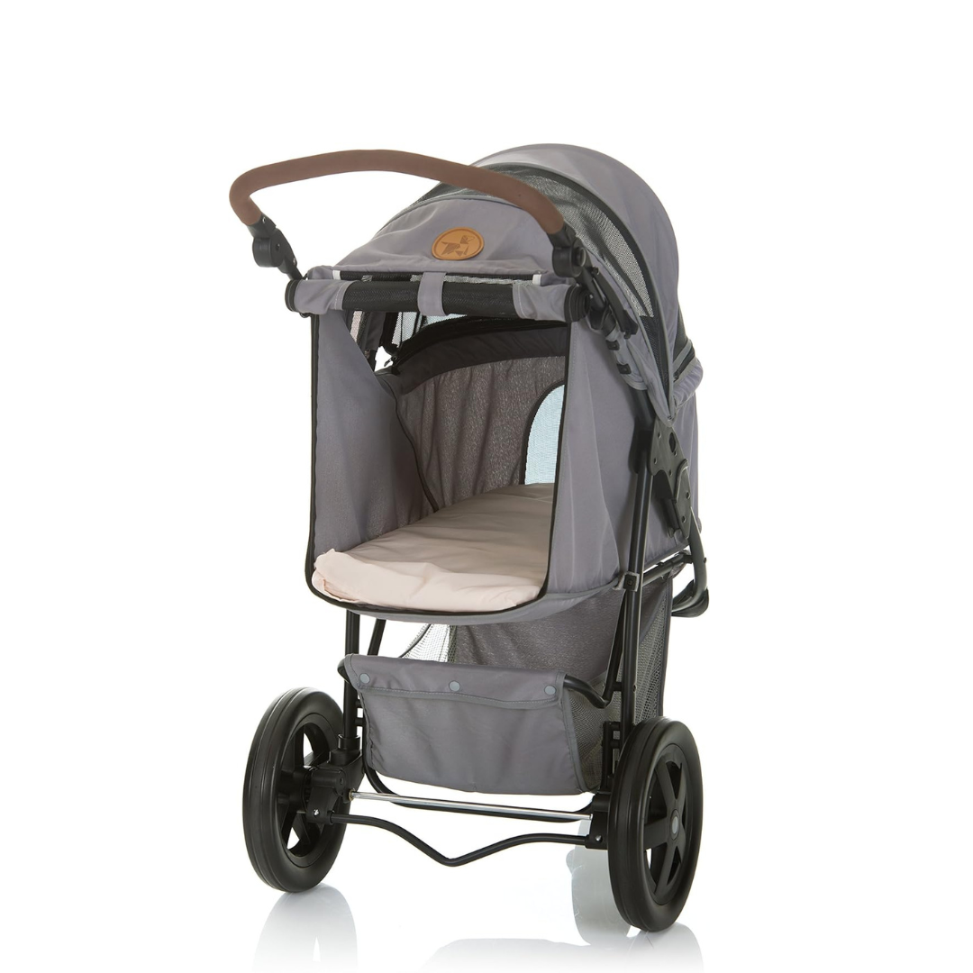 Hauck TOGfit Pet Roadster - Luxury Pet Easy Foldable Three Wheels Travel Jogger max. Loading 70 lb