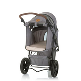 Hauck TOGfit Pet Roadster - Luxury Pet Easy Foldable Three Wheels Travel Jogger max. Loading 70 lb