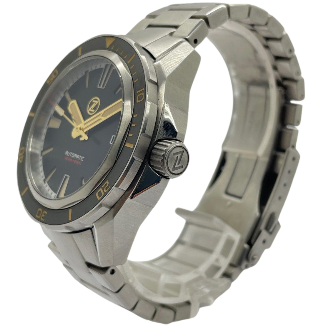 Zelos Swordfish V2 300m 42mm Automatic Black Dial Watch