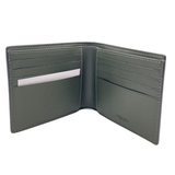 Coach Signature Green Camo Print Bi-fold Wallet