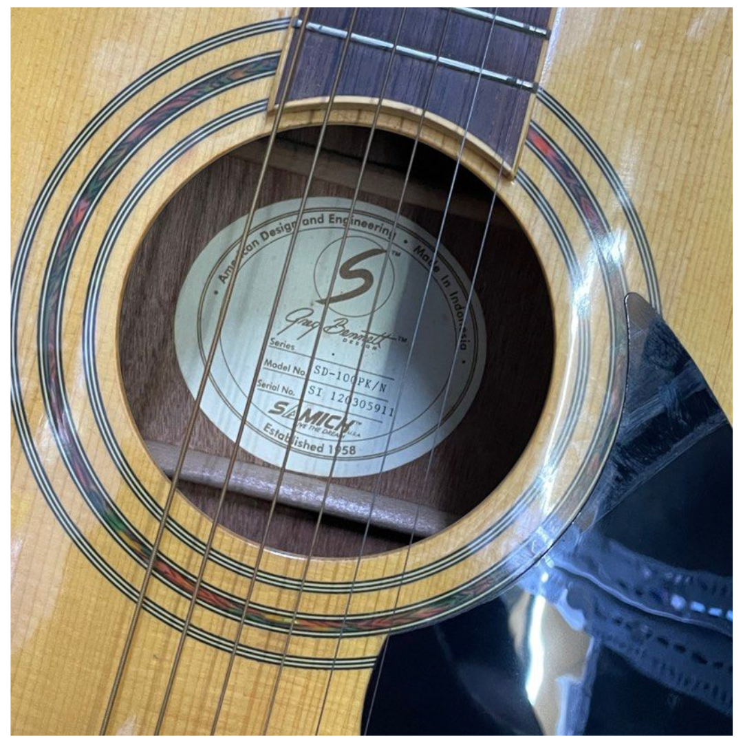 Samick SD-100PK/N Acoustic Guitar Greg Bennett