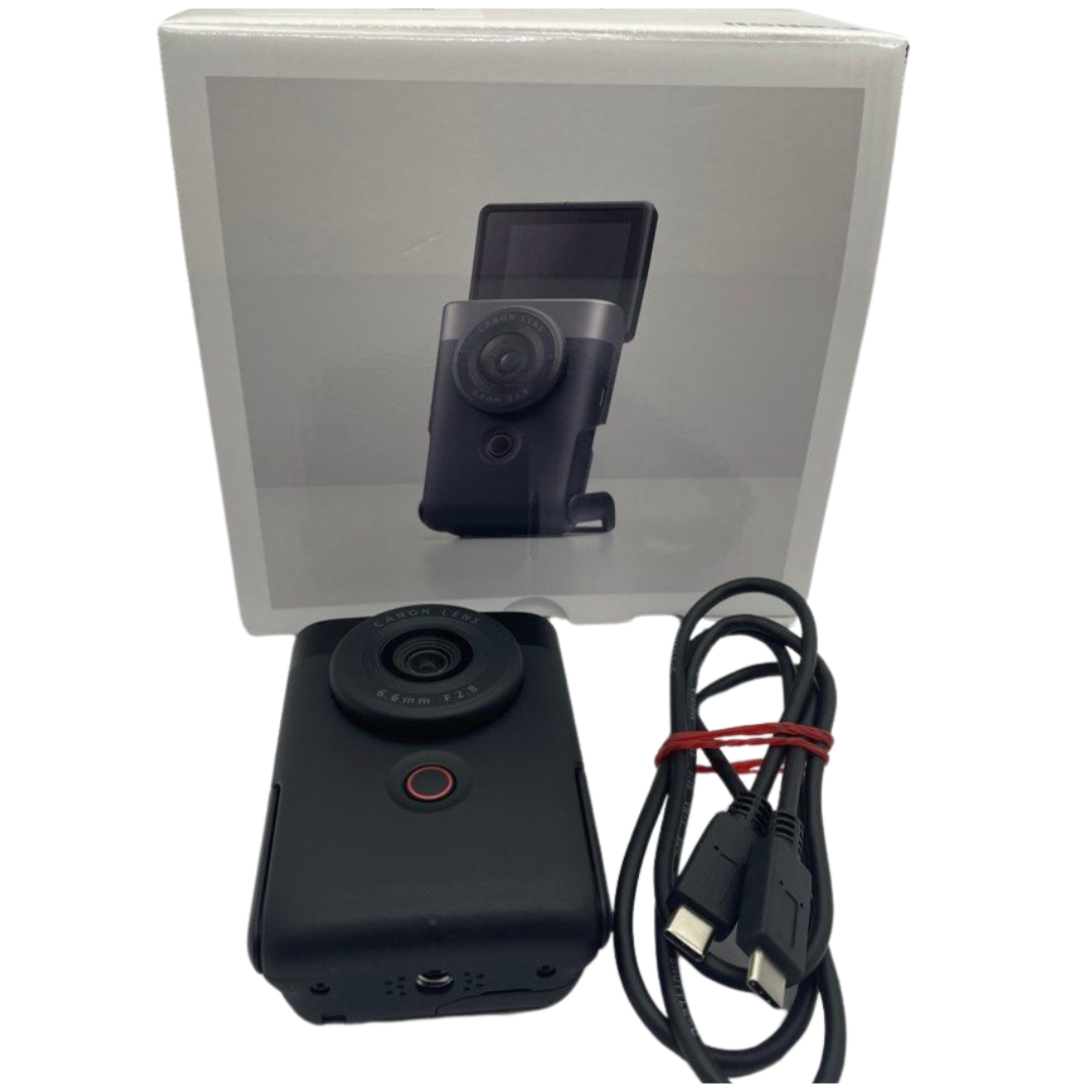 Canon PowerShot V10 Vlog Camera Black
