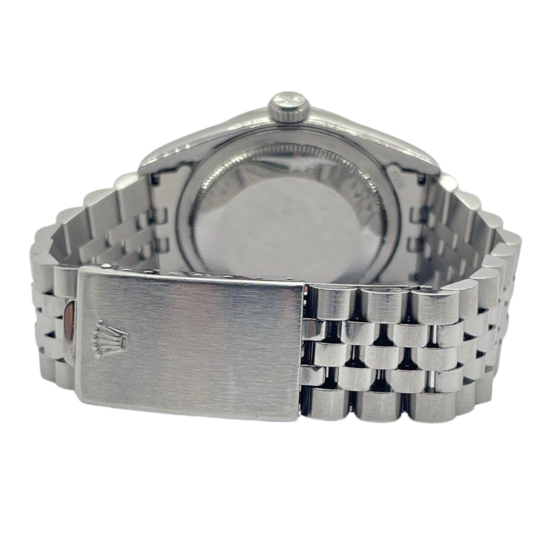 Rolex Datejust 16234 36mm Diamond Blue Dial Automatic Watch