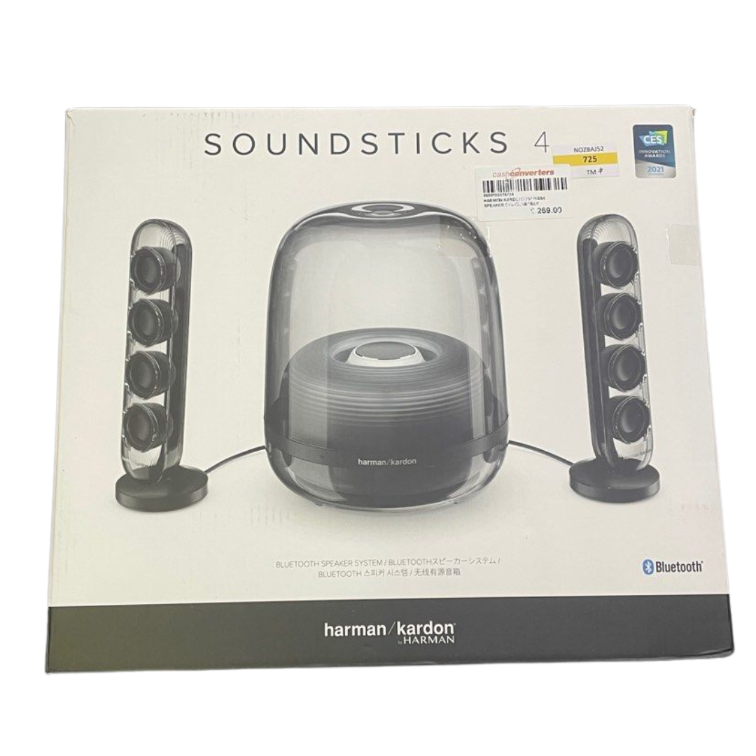Harman Kardon HKSS4 Soundstick 4 Bluetooth Speaker System, Black