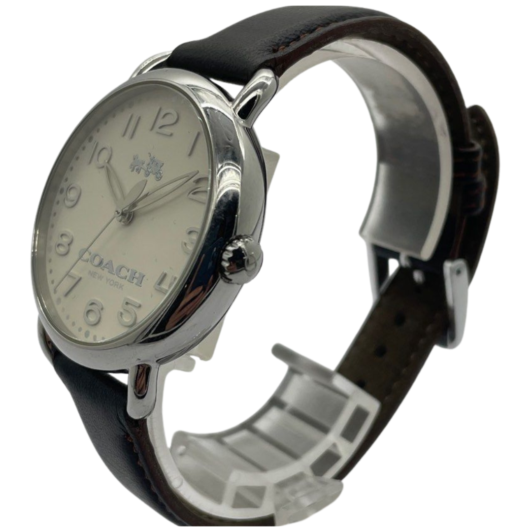 Coach 36mm Quartz White Dial Watch