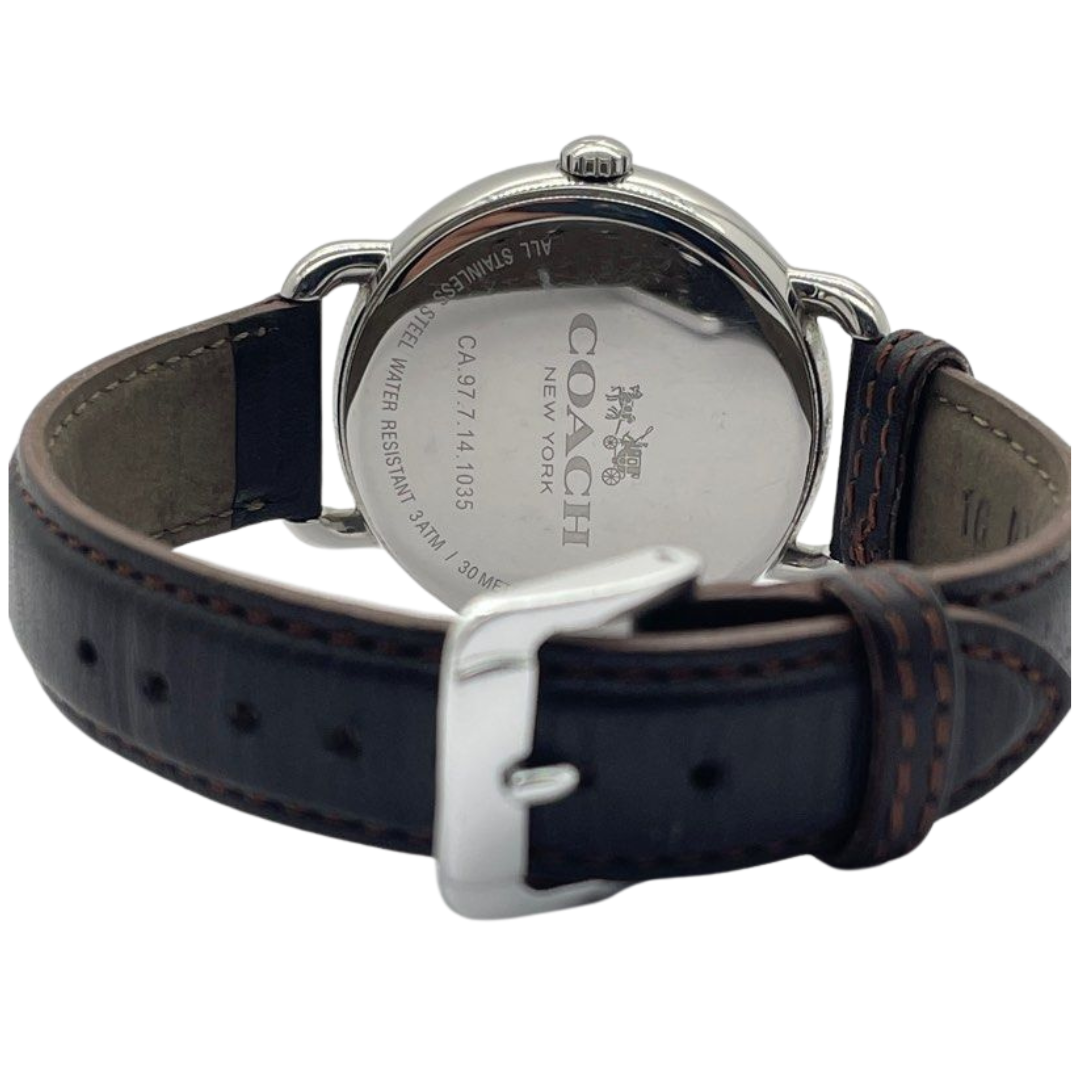 Coach 36mm Quartz White Dial Watch