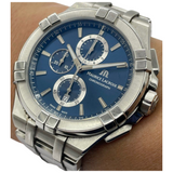 Maurice Lacroix Aikon 44mm Quartz Chronograph Blue Dial Watch