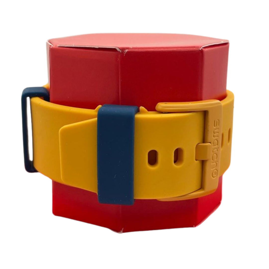 Swatch Big Bold Fresh Orange 47mm Quartz Watch