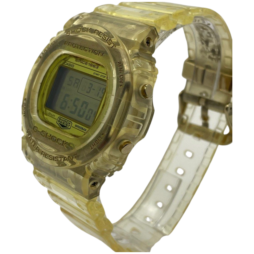 Casio G-Shock 35th Anniversary Glacier Gold Collection Watch DW-5735E