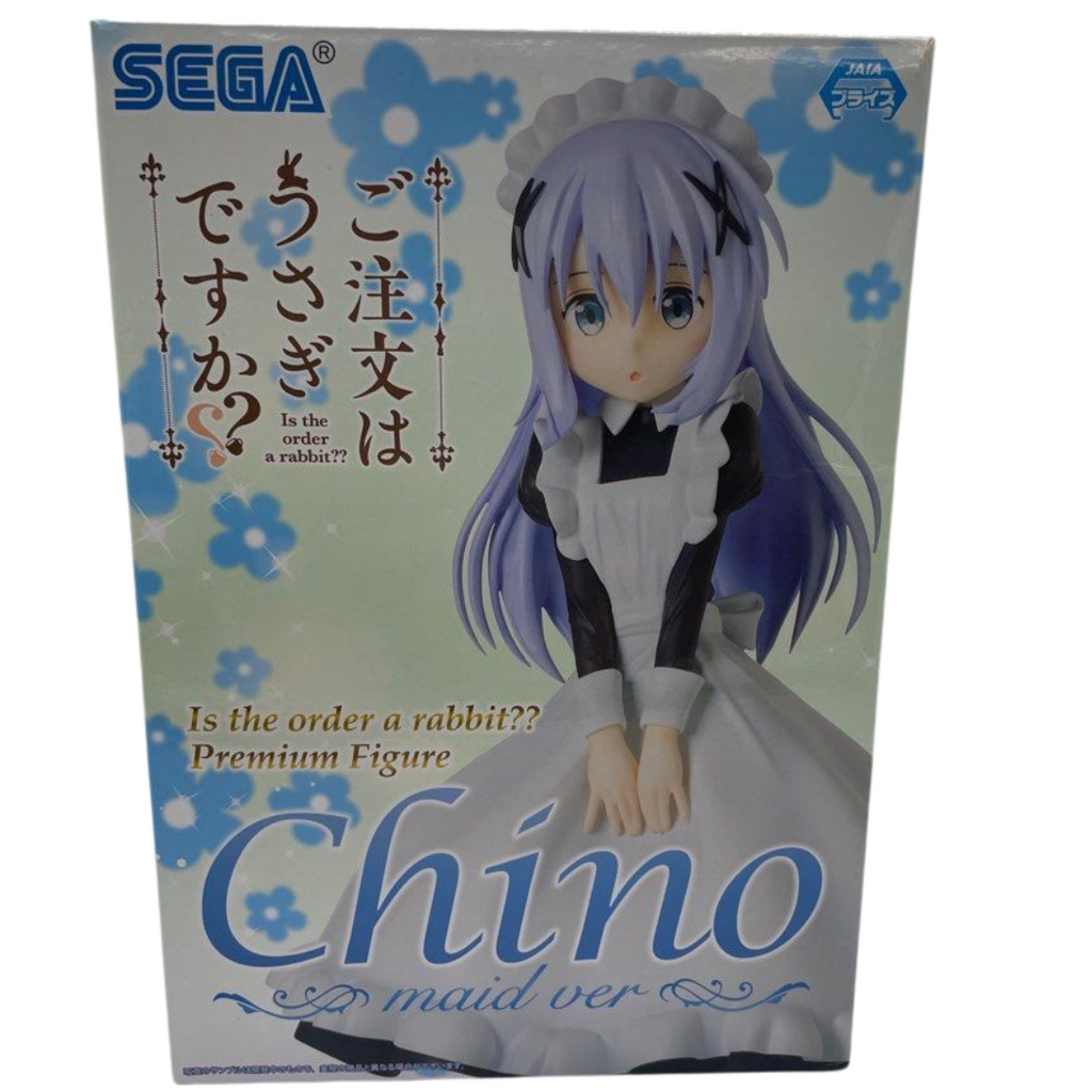 SEGA Gochiusa is The Order a Rabbit Premium Figure Chino Kafu Maid Ver. (with Tippy Maid Ver.) 17cm