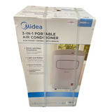Midea Portable Aircon Air Con Conditioner 9000BTU hands free with Remote MPPF-09CRN1,White