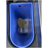 SIMPLE HUMAN 18 Liter / 4.8 Gallon Butterfly Lid Kitchen Step Trash Can, Brushed Stainless Steel