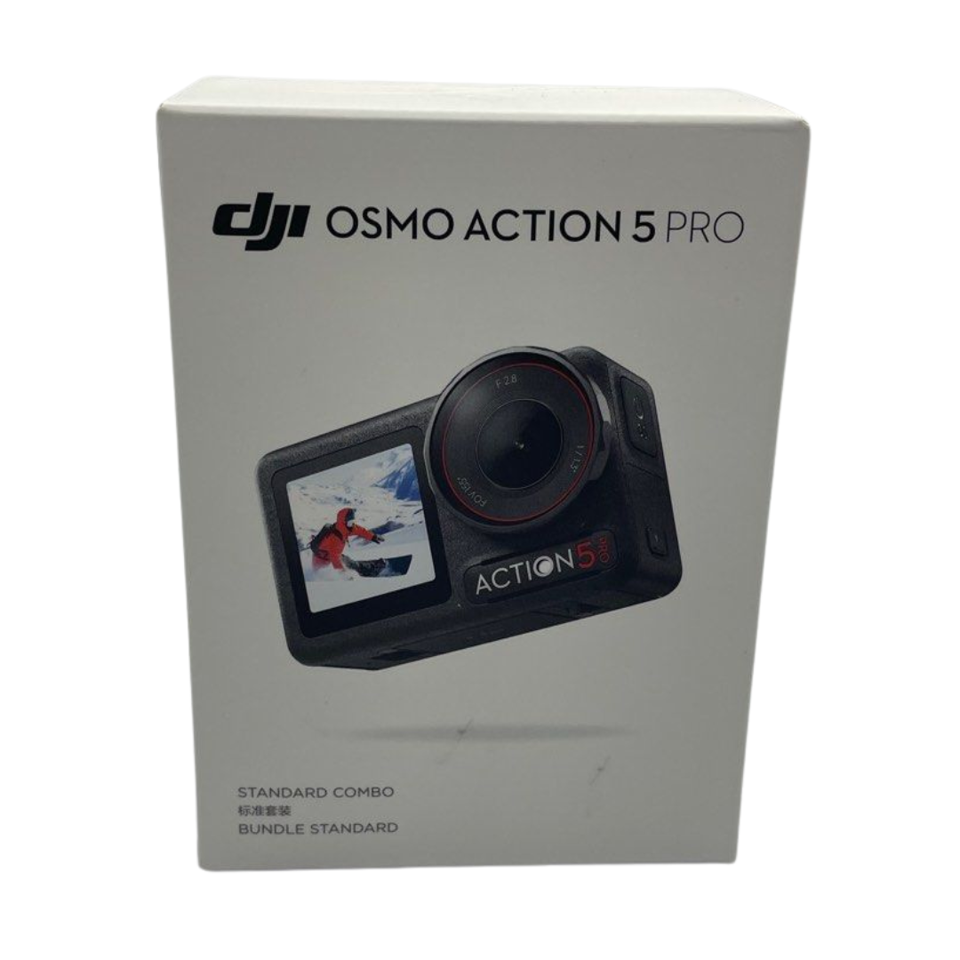 DJI Osmo Action 5 Pro Standard Combo - 1/1.3inch sensor&stunning low light imaging | 10bit& DLog M Color Performance | Waterproof up to 20m