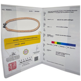 Akoya Pearl Necklace, Silver Clasp
