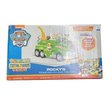 Paw Patrol, Rocky’s Total Team Rescue Recycling Truck with 6 Pups, for Kids Aged 3 and Up