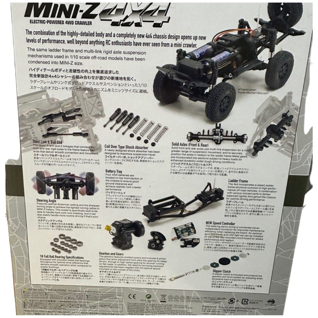KYOSHO Mini CAR & Book 1/64 Suzuki JIMNY K07111BE