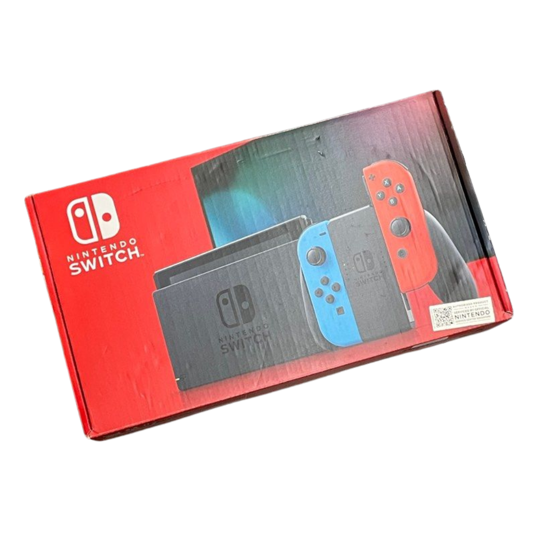 Nintendo Switch V2 Game Console - Black, HAC-001(-01)