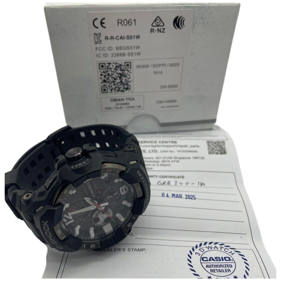 Casio G-Shock Master Of G Gravity Master GR-B300-1A Watch