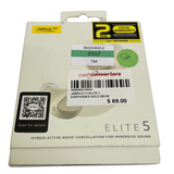 Jabra Elite 5 In-Ear Headphones with Hybird Active Noise Cancellation, Up to 7 Hours Battery Life with Wireless Charging Case, Bluetooth Multipoint Connection - Gold Beige