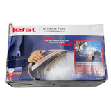 Tefal Ultimate Pure FV9845 - Steam Iron, 3000W, 260g/min Boost Shot, 60g/min Continuous Output, Integrated Anti-Scale Setting, Micro-Calc Filter, Powerful Steam Boost, Blush