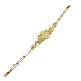 750 Yellow Gold Peranakan Intan Bracelet