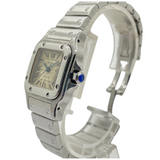 Cartier Santos Galbee 2423 24mm Automatic Silver Dial Steel Watch